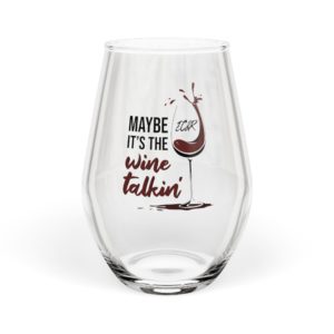 DC&R Stemless Wine Glass